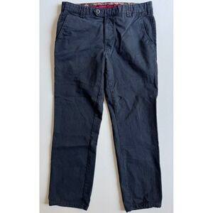 MEYER Bonn Chino Pants Mens 32x28.5 EUR 50 Blue Micro All‎ Over Print Modern Fit